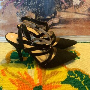 Chinese Laundry Los Angeles open back heels 9